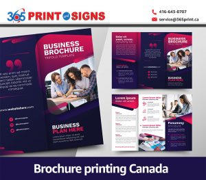 Brochure printing Canada